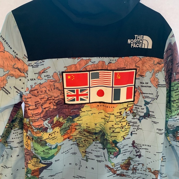 Supreme/The North Face Map Jacket